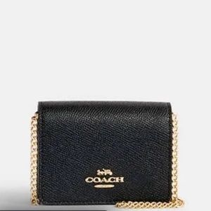 COACH WALLET ON A CHAIN